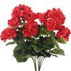 Artificial Plants Begonia Flowers Home Room Floral Arrangement Decor DIY Festival Wreath Vase Wedding Garden Citation Supplies