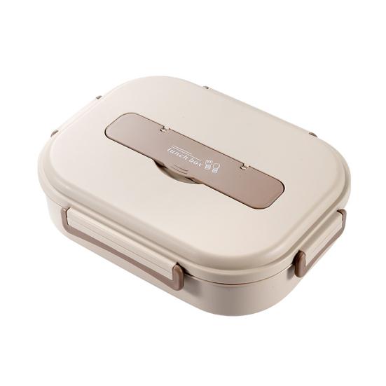 Insulated Lunch Box with Compartments Easy To Clean Stainless Steel Lunch Container Reusable Bento