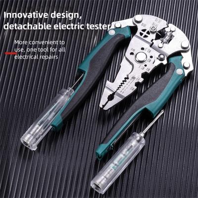 18 IN 1 Multifunctional Stripping Pliers Foldable Dual Electrical Test Electrician Crimping Pliers Wire Winding Cable Cutting