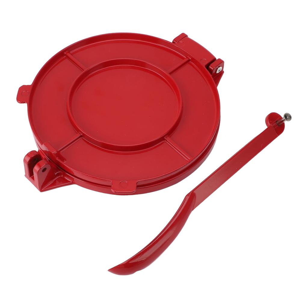 Pressa per Tortilla Manuale Pressa per Tacos Lega di Alluminio Macchina per Quesadilla e Tortilla per Uso Domestico Rosso