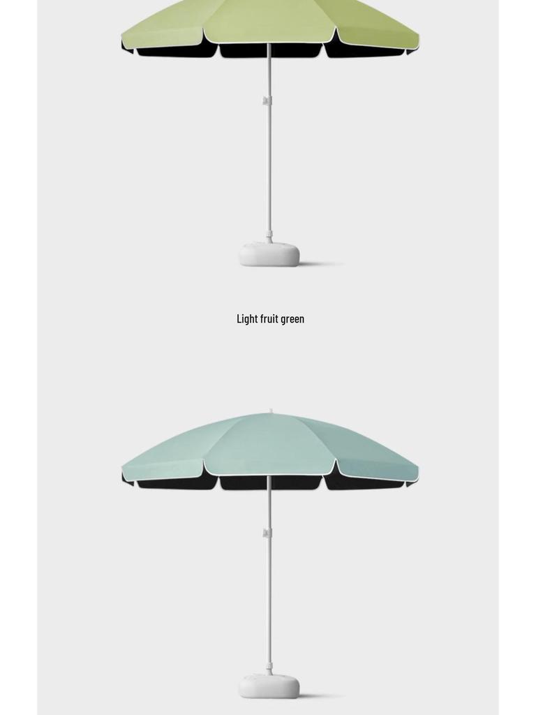 Large Outdoor Sunshade Commercial Stall Umbrella