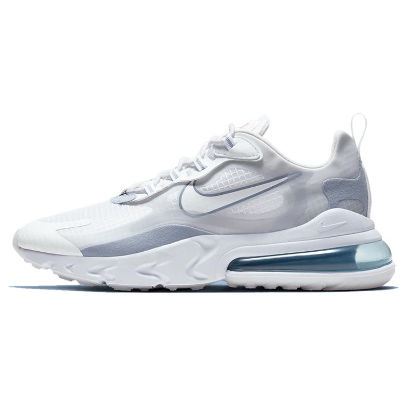 Nike Air Max 270 React White Pure Platinum Sneakers Casual Shoes CT1265-100