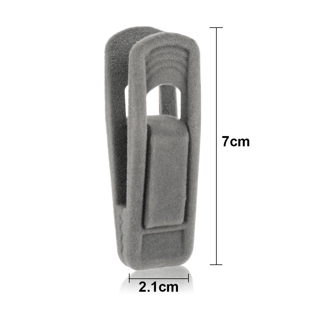Portable Household Non-slip Hat Closet Coat Holder Hanging Hooks Dress Rack Velvet Hangers Clips