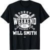 Weekend Booked for Will Smith Kansas City Baseball MLBPA T-Shirt