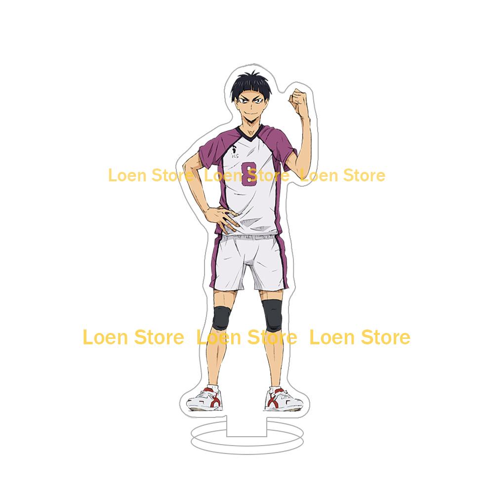 Haikyu Official character Ushijima Eita Semi Reon Ōhira Satori Tendō Goshiki Shirabu Sagae Anime Figure Acrylic stand ornament
