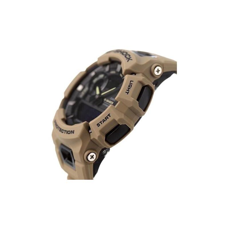 Casio G-SQUAD Series Shockproof and Waterproof Dual Display Bluetooth Light Sports Casual Versatile Function Pedometer Quartz Movement GBA-900UU-5APR