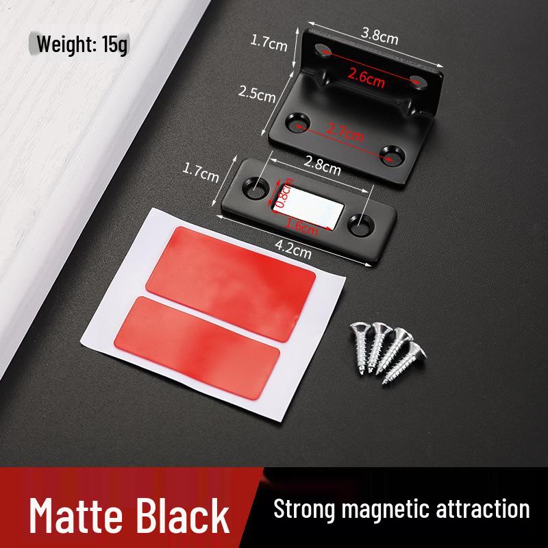 Stainless Steel Magnetic Cabinet & Door Catch - Invisible Punch-Free Closer