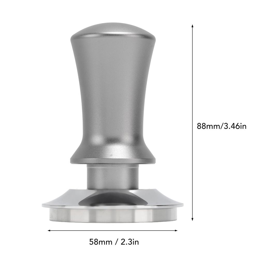 ZK20 Kaffeetamper Kaffeepulverpresse Hammer Edelstahl Konstanter Druck für Kaffeezubehör