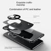 For Honor Magic 6 6 Pro Leather Lens Integrated Platinum Color-Block Anti-Scratch and Anti-Fingerprint Phone Case