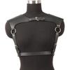 Leather Body Harness for Women, Adjustable Straps, Gothic Punk Style, Sexy Lingerie Accessory, Clubwear Outfit