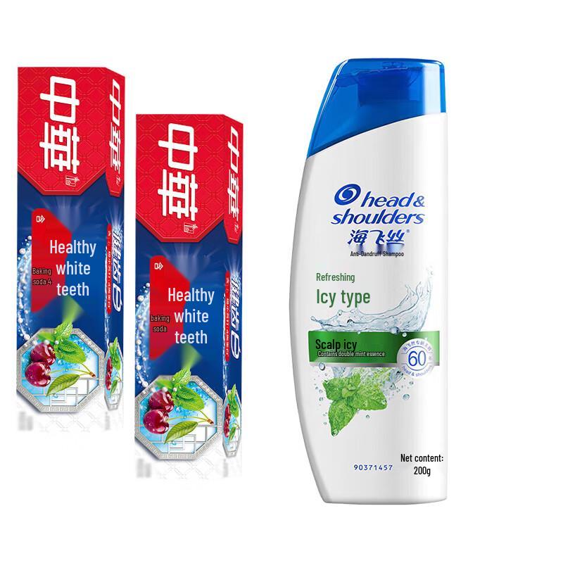 Набор: Шампунь от перхоти Head & Shoulders и Зубная паста Arm & Hammer
