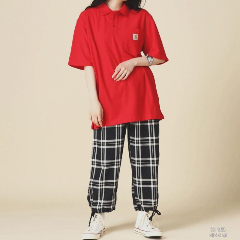 carhartt K570  Pocket Kara Short Sleeve Tee Red 1009 1009