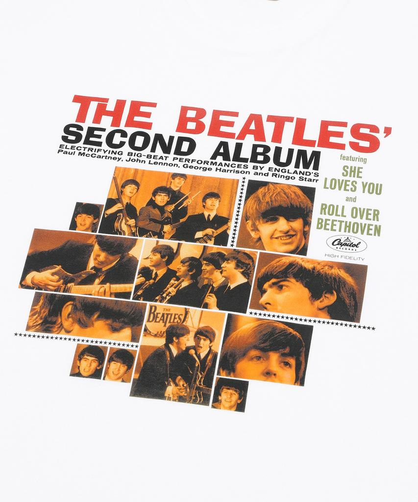 MAINBOOTH [The Beatles] Koszulka z drugiego albumu (Biały)