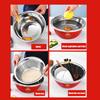 Multifunctional Stainless Steel Basin Set Kitchen Strainer Kitchen Cooking Colander Set Suitable for Efficient Cooking