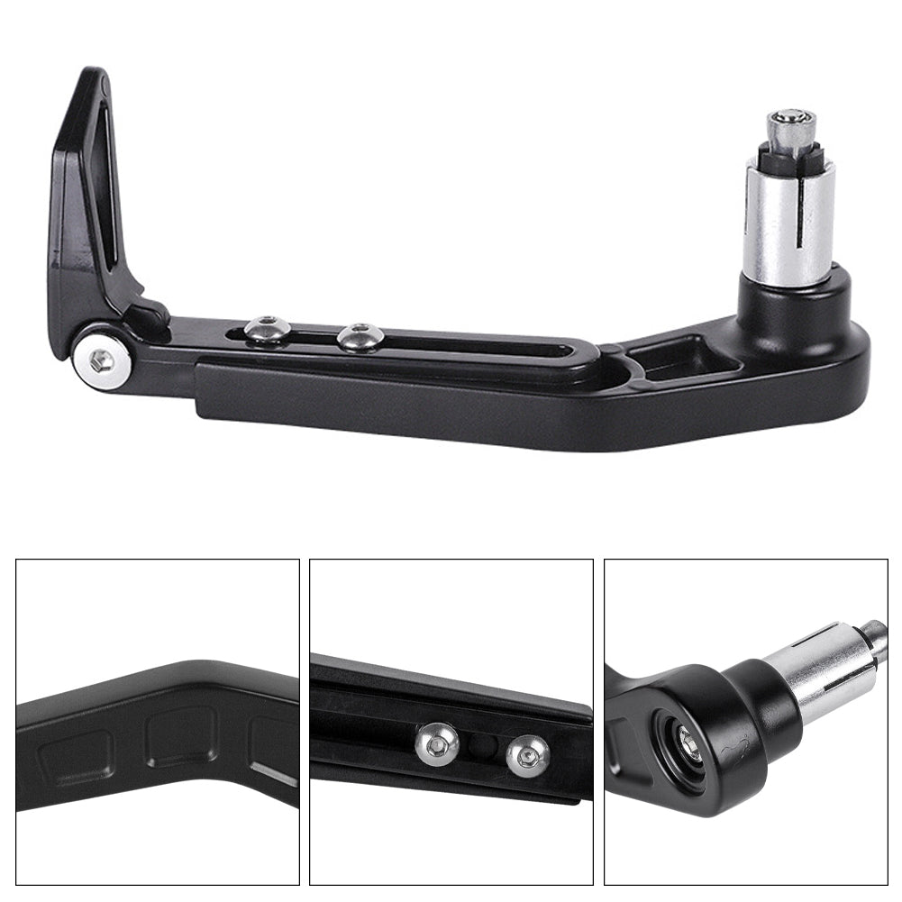 2Pcs Motorcycle Brake Clutch Levers Guard Protector Aluminum Alloy Modification Anti-Fall Brakes Hand Guard Bow Protection Rods