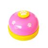 8 Colorful Bone Printing Dog Training Bell Equipment Small Plastic Agility Equipment Waterproof Sounder Press for Cats Custom