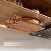 304 Stainless Steel No-Punch Kitchen Sink Hook for Sponge and Rag Storage