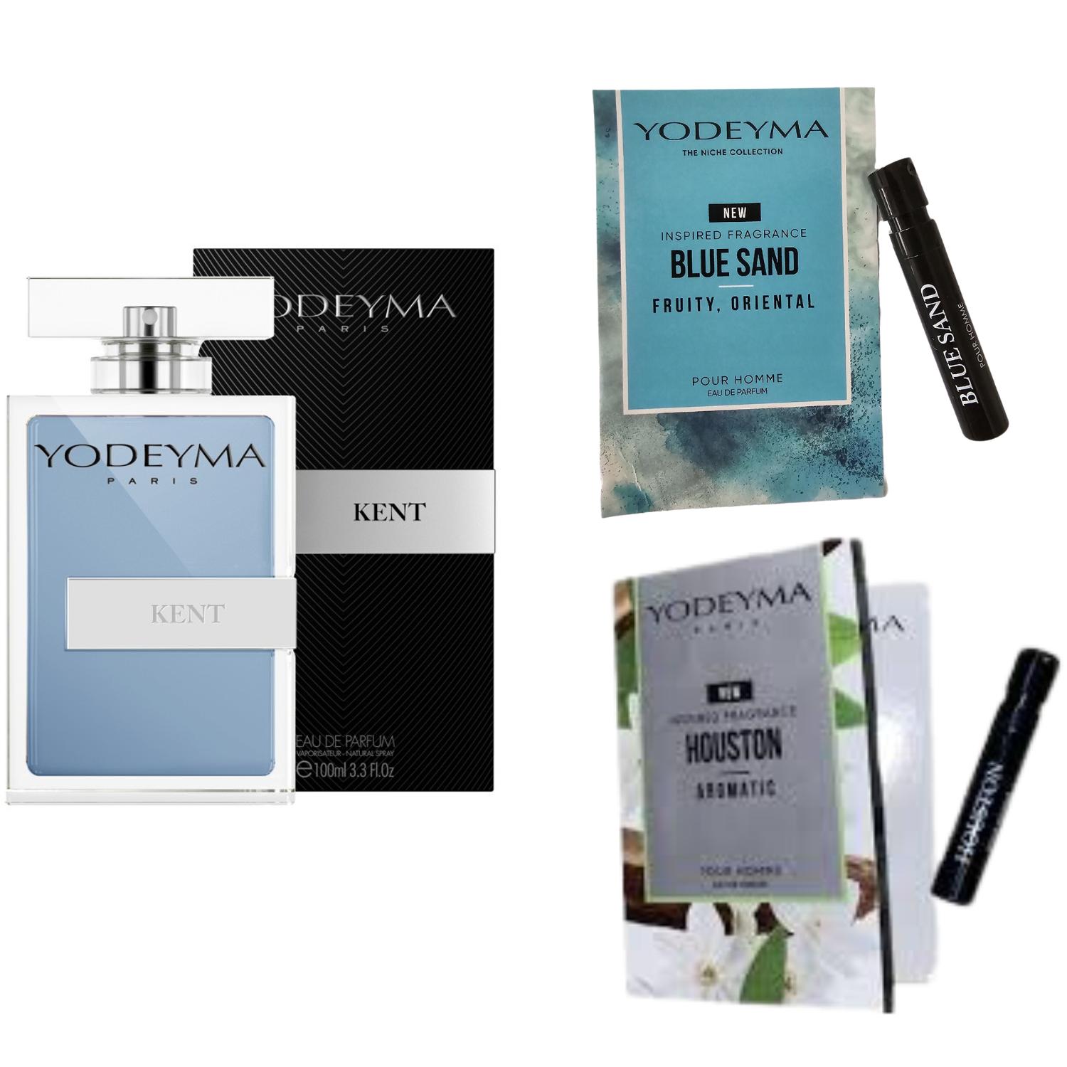 Yodeyma Kent Acqua Profumata da Uomo 100ml + 2 Campioni