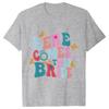 Groovy Retro Bachelorette Party TShirts Here Come The Bride Shirt Bridal Shower Wedding Tees Team Bride Single Farewell Gift