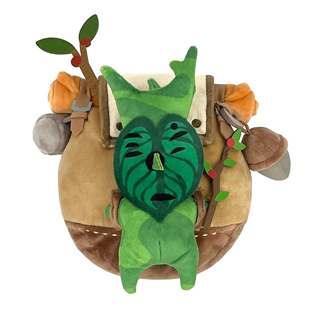Sanei Boeki The Legend of Zelda Tears of the Kingdom Tabikorog A W22 X X H17cm Plush Toy ZP04 (brown Backpack) D18.5