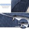 Triangular Backrest Pillow Corduroy Wedge Soft Sofa Reading Pillow Positioning Support Cushion For Bed Office Home Sofa Decor