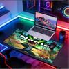 Custom Name Personalized Ben 10 Cartoon Pattern Mousepad, Laptop PC Desk Mat, Decorative Desk Mat for Home Keyboard Pad Gift