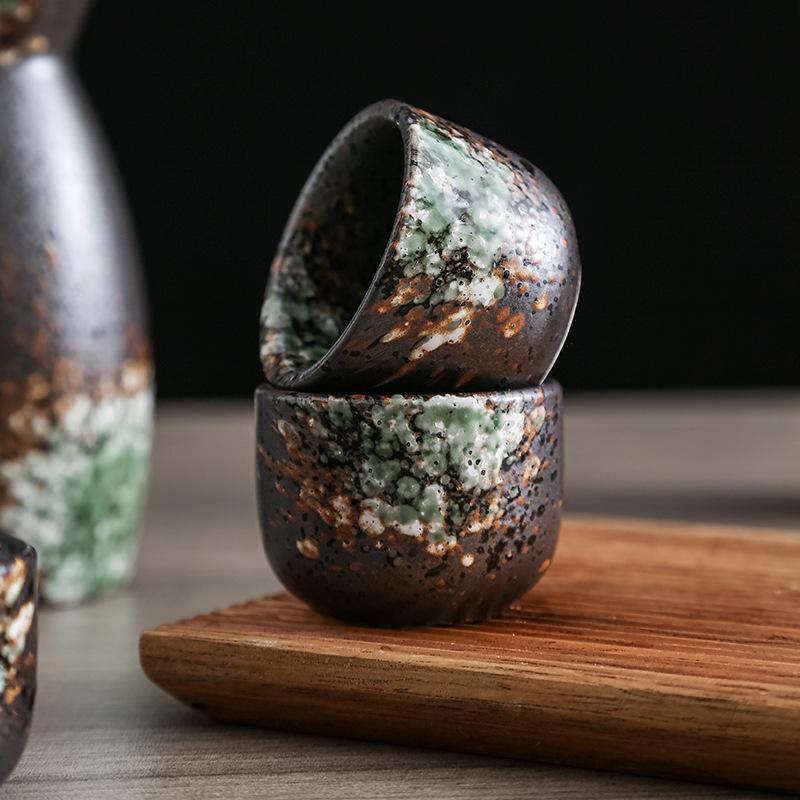 Japanese Ceramic Small Wine Glass, Sake Sub-Wine Cup, Teacup, Sashimi, Dry Ice, Espresso Cup, Milk Cup.