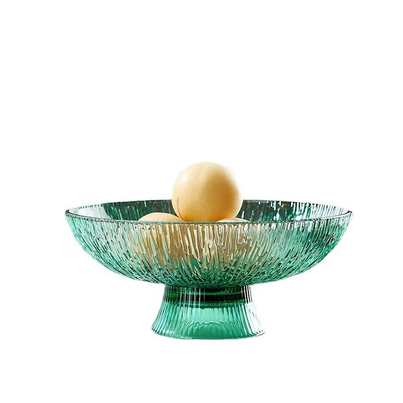 RuHan Hammered Glass Fruit Bowl