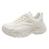Platform Dad Shoes Women's New Height Increasing White Leisure Sports Spring and Autumn Spring All-Matching and Lightweight Hot