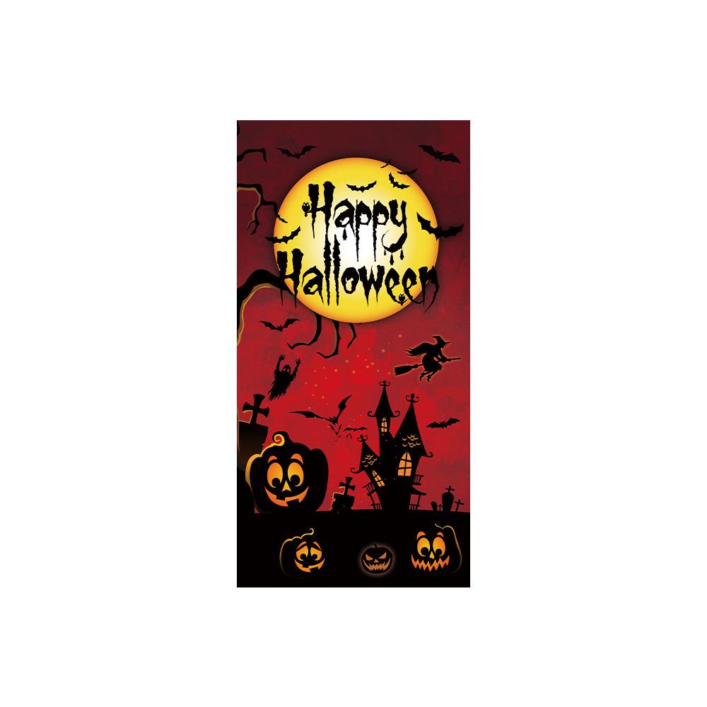 Day of the Dead Festival Polyester Door Banner - Customizable Party Decoration