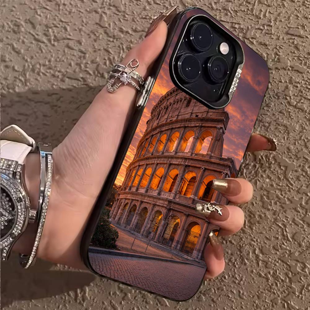 Colosseo Amphitheatrum Flavium Phone Case For iPhone 17,16,15,14,13,12,11,Pro,Max,Plus Shockproof Cover