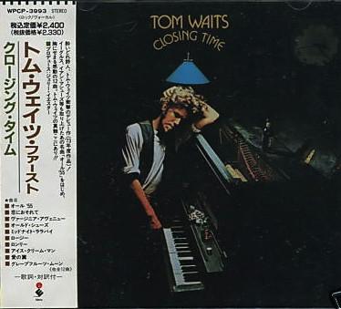 

CD TOM WAITS - Closing TIME WPCP3993 ELEKTRA 1973 Japan Rock