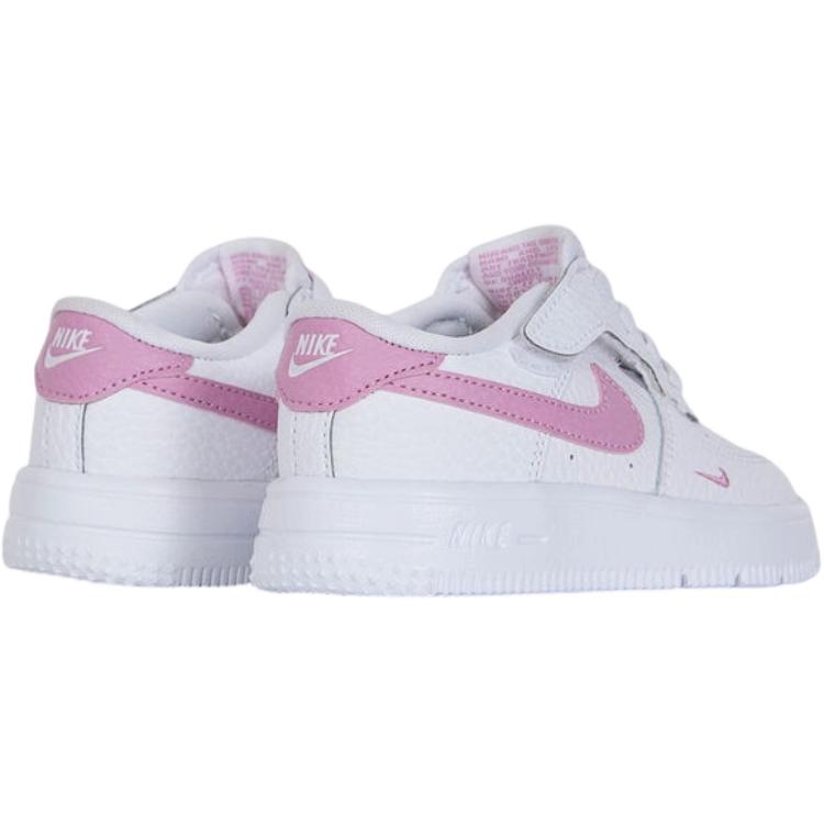Nike Chaussures Bébé Air Force 1 Basses Blanc Rose Nourrisson et Bambin IO7402-103