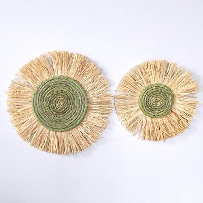 1pcs Straw Wall Decorations Wall Decorations Thatch Woven Wall Decorations Moroccan Style Decorations Bedside Hangings