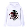 B1172 Bambini Ragazzi Ragazze NINJA KIDZ Anime Stampato Casual Outdoor Felpa con Cappuccio a Maniche Lunghe