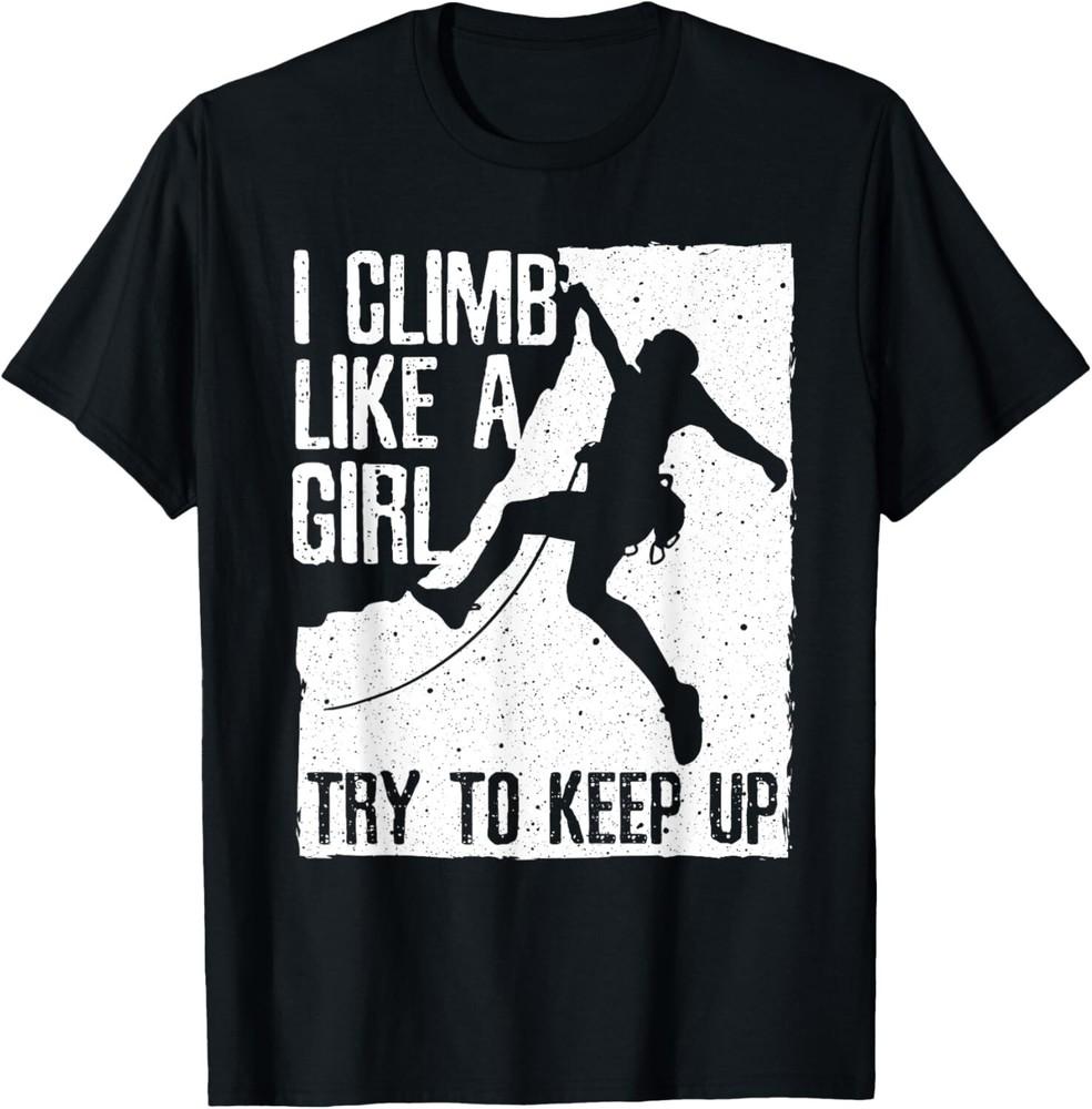

Крутой дизайн для скалолазания для женщин, девушек, детей, любителей скалолазания, подарок, унисекс футболка L