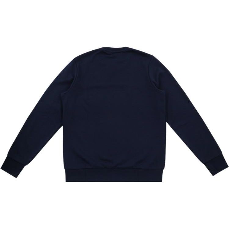Adidas Casual Crew Neck Comfortable Long Sleeve Sweatshirt Men Sweatshirt Dark-Blue DM5253