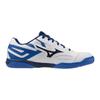 Mizuno Table Tennis Shoes Wave Kaiserburg 8 Club Gym Lightweight White x Navy x Blue cm 3E Women's 26.0