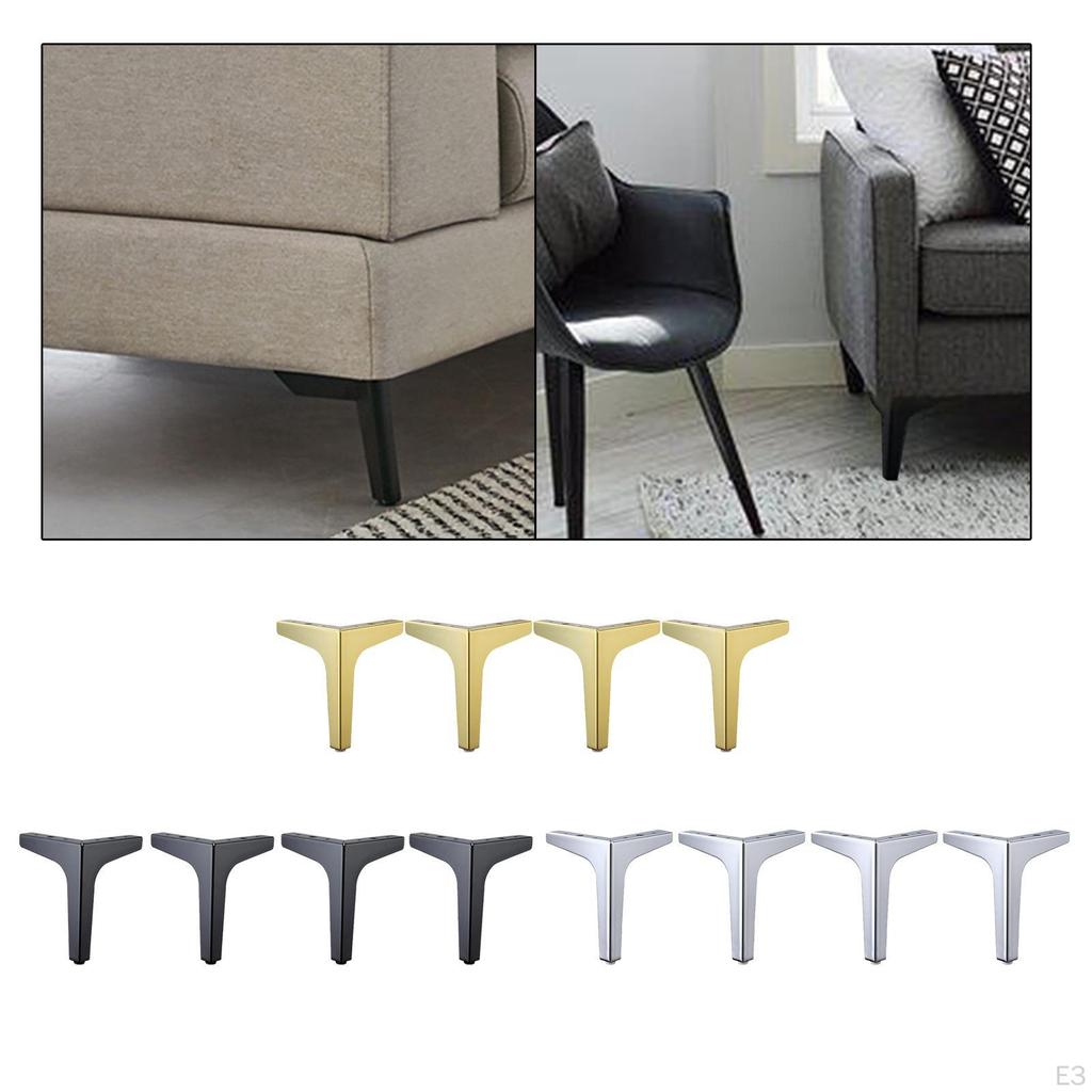 10-17cm Sofa Legs, 4PCS Furniture Table Cabinet Cupboard Feet Replacement