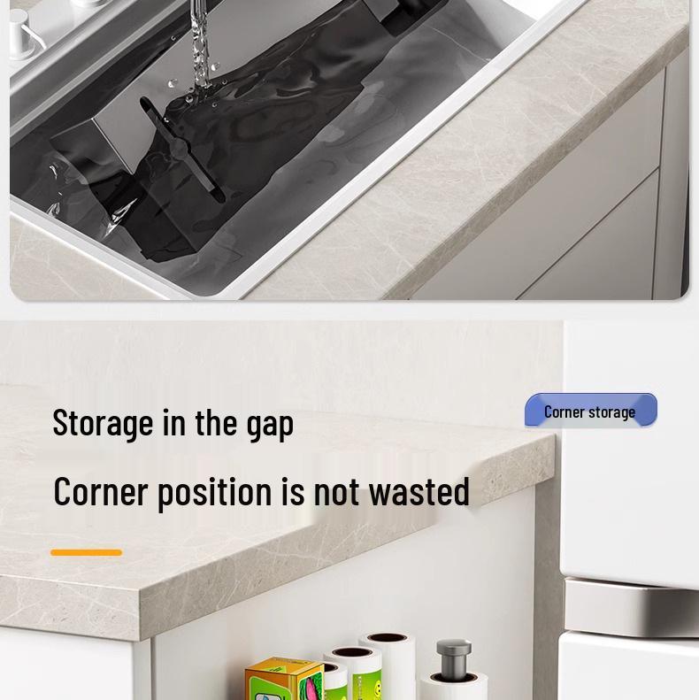 Magnetic Storage Rack for Kitchen Refrigerator - Punch-Free Enamel Board and Fresh-Keeping Film Holder