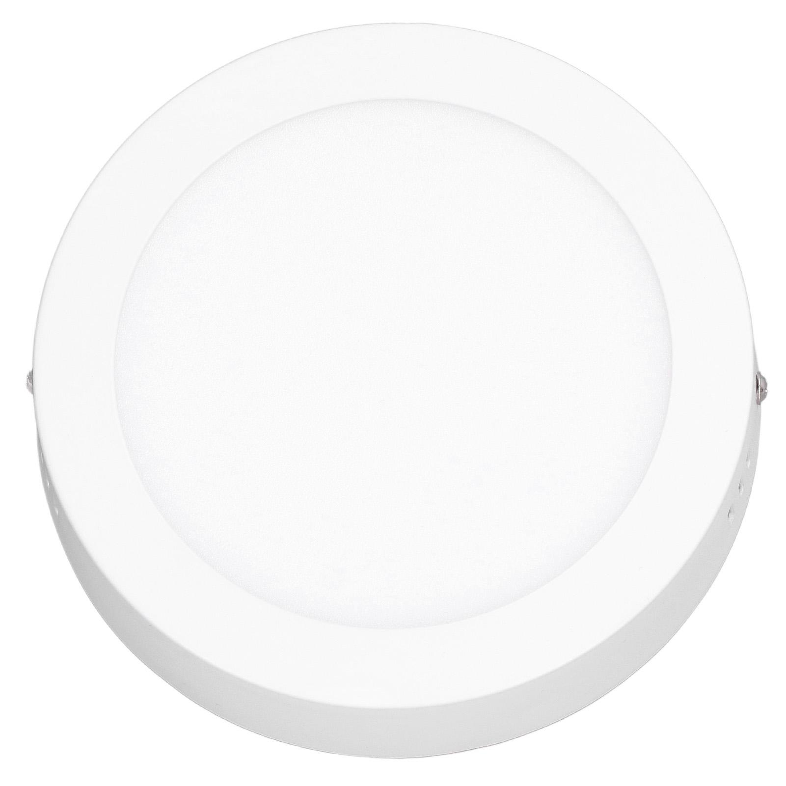 LED Ceiling Light 12W High Brightness Soft Light Ultra Thin 6500K White Light Surfaces Mounted Lighting Fixture 85‑265V