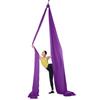 VEVOR Tessuto Aereo & Altalena Yoga, 8 Metri, Kit Amaca Yoga Aereo con Tessuto in Nylon 100 gsm, Kit Completo di Montaggio e Guida Facile all'Installazione