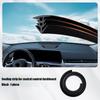 For BMW X1 U11 U12  2024 2025 Sealing Strip and Soundproof Rubber Strip for the Central Control Dashboard