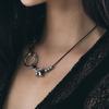 SENTIMENTS NO.414 RIBBON BOLL NECKLACE