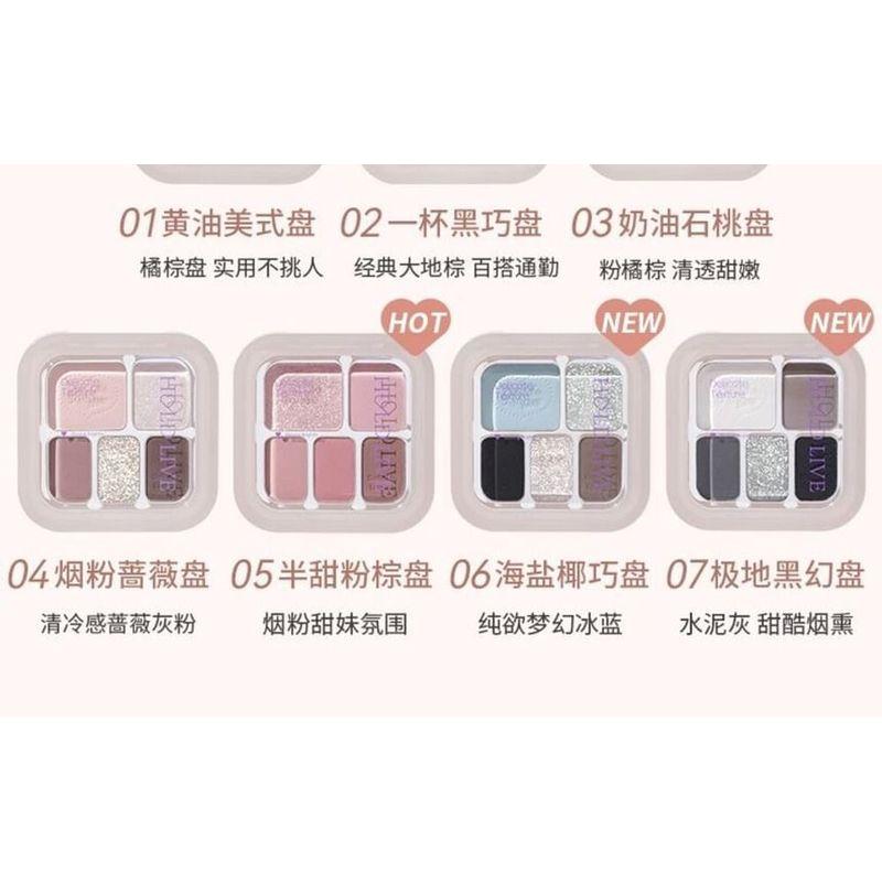 HOLD LIVE - Soft Eye-dotting Eyeshadow Palette - H02