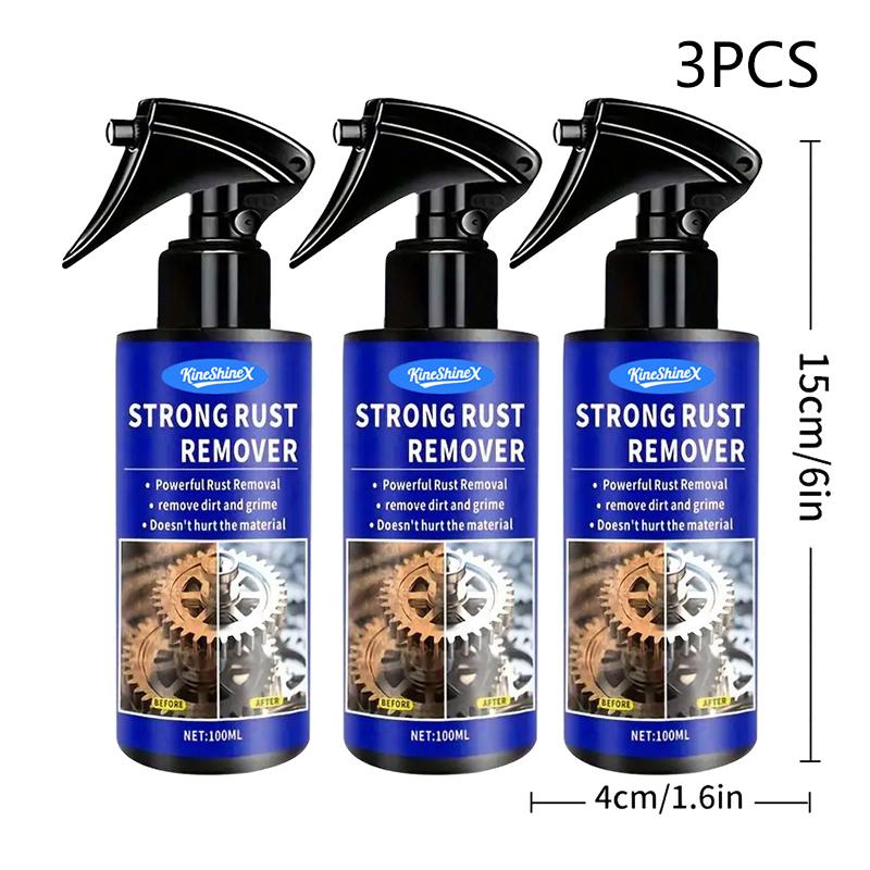 Car Rust Remover Clean Metal Iron Prowder Quickly Auto Exhaust Pipe Rust Derusting Spray Stain Removal Agent Car Wheel Hub Care