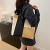 Trendy Korean Style Color Block Candy Bag Chic Soft Shoulder Tote For Everyday Use