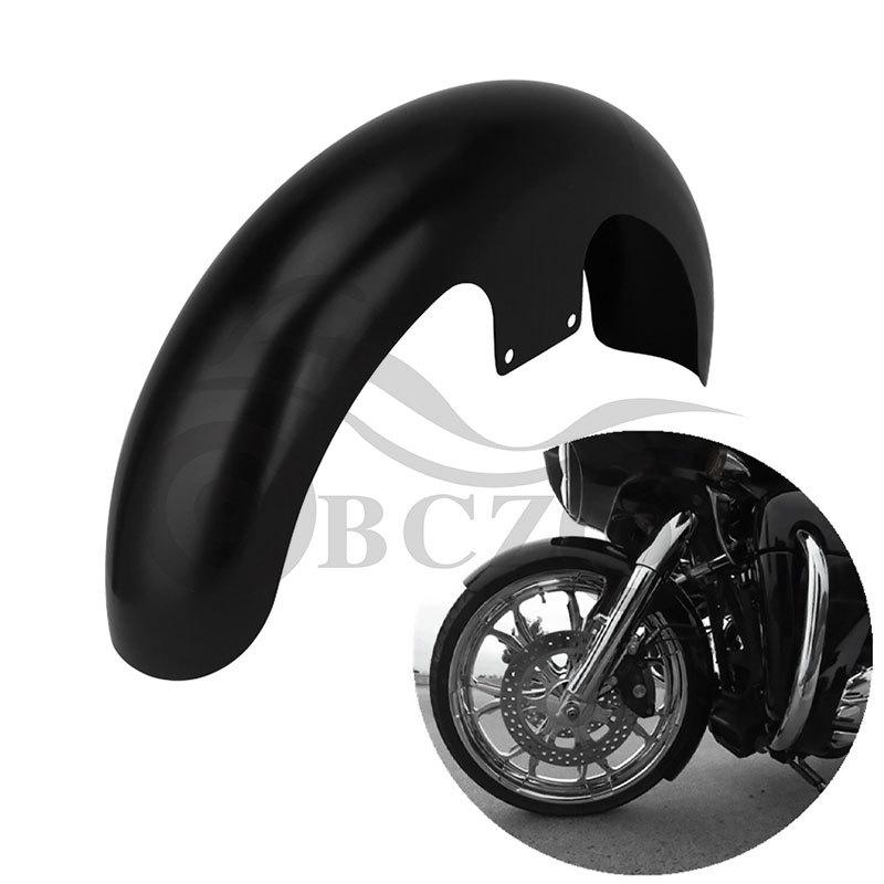 Harley Motorcycle Front Fender for 21/19/23 Inch Wheels - ABS, Fits Street Glide & Road King