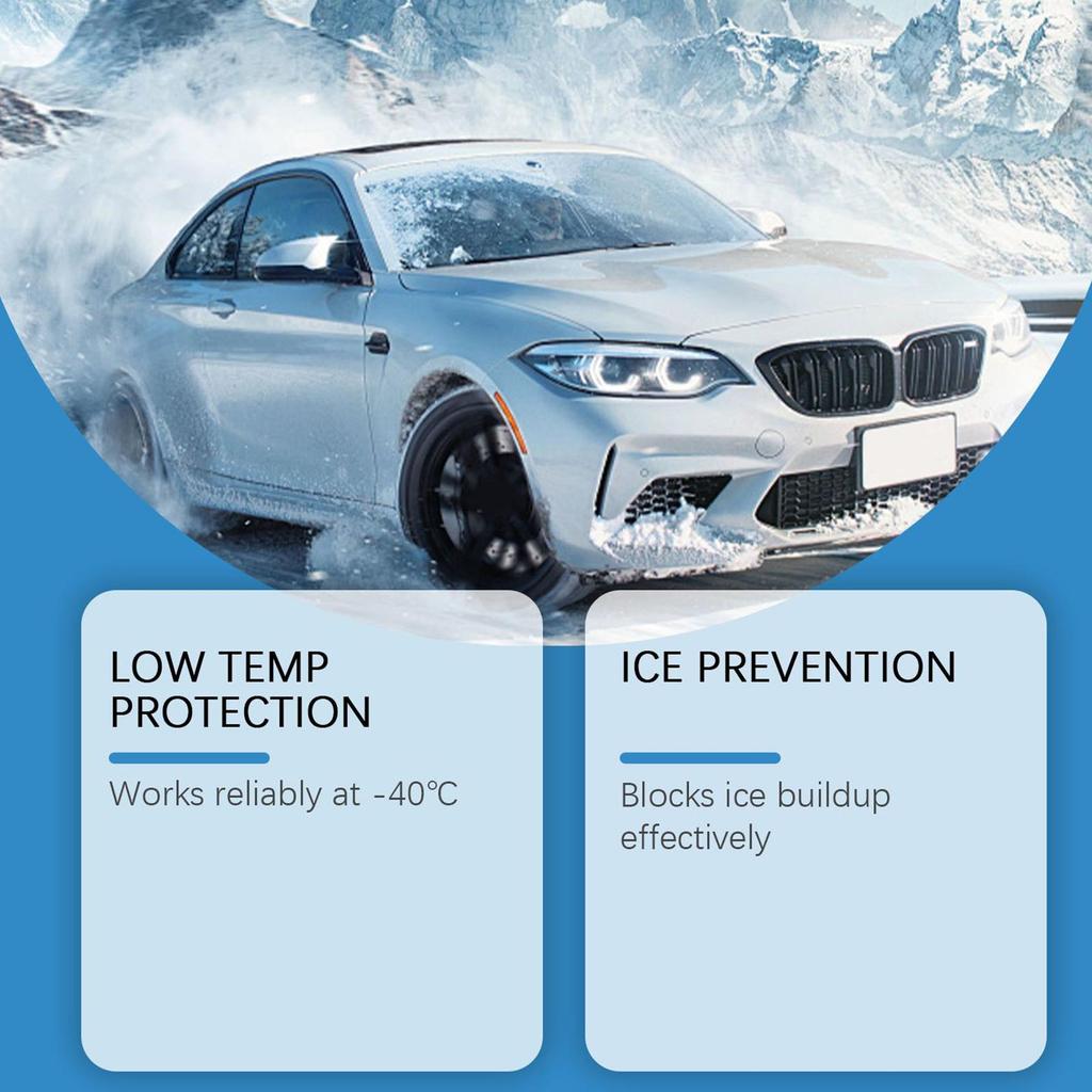 Windschutzscheiben-Enteiser-Sprayflüssigkeit 100 ml Automobil-Eisschmelzflüssigkeit Auto-Glas-Eisschmelzspray Für Fahrer Lkw Wohnmobile SUVs