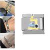 Personalized Alternative Patterns Italian Charm Bracelet Link Stainless Steel Removable Modules for Italian Bracelets